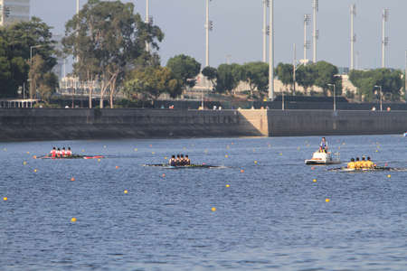 5 Nov 2011 team rowing to the at Shek Mun, hk
