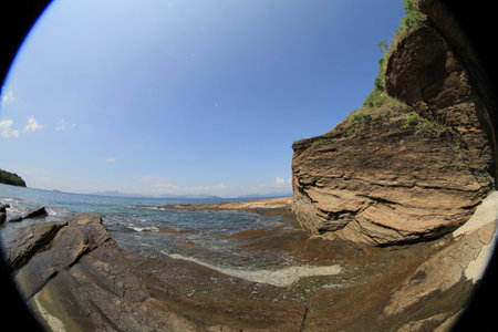 the Tung Ping Chau Marine Park of Hong Kong