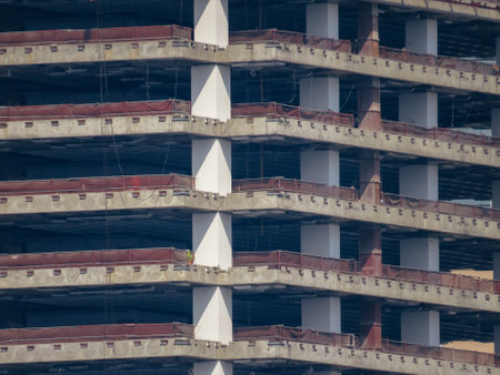 5 Jan 2013 the close up of building construction, hkの写真素材