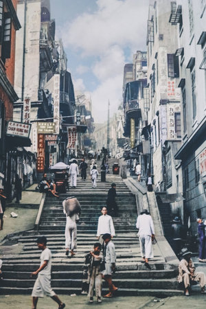 The scale of figure Exhibition of Hong Kong Memories 14 Jan 2023