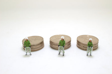 military anti riot armored army, security protection conceptの写真素材