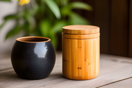 a bamboo the tea canの素材