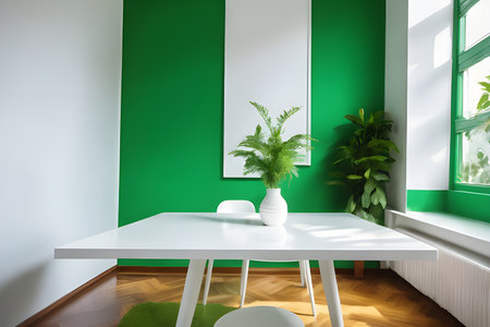 a Modern bright interior, living room, indoorの素材