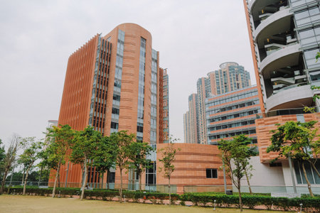 the campus of The University, hong kong Feb 7 2015