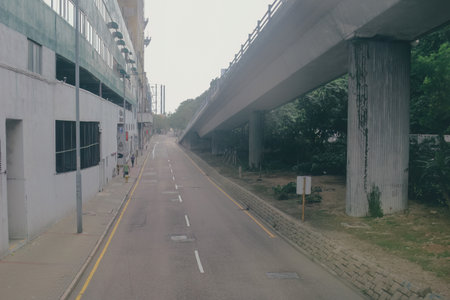 Tin Wan Praya Road, A Scenic Waterfront Journey in Hong Kong Oct 14 2023