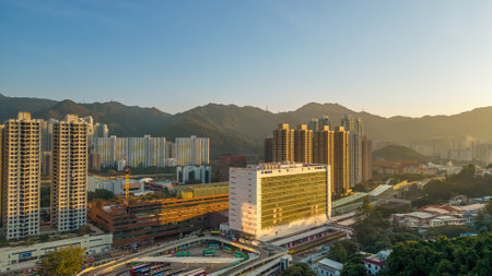 Dec 24 2023 the center of the shation town, near the stationのeditorial素材