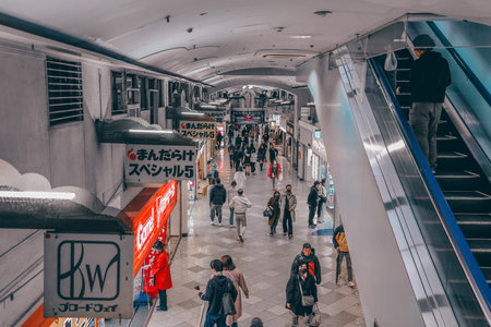 Nakano Broadway is a famous shopping mall Nov 26 2023