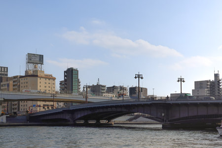 Nov 27 2023 the waterfont of RYoGOKU , japan Nov 27 2023