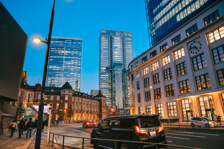 Nov 29 2023 a transportation and urban concept, Tokyo Station