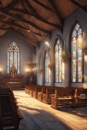 Nighttime city skyline with a majestic dome-shaped place of worship.の素材