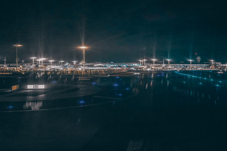 Tokyo Haneda International Airport in Tokyo of Japan Nov 30 2023