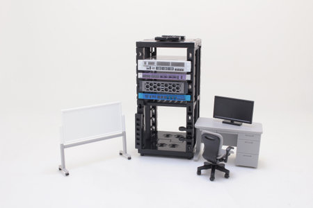 Server test in room. Servers being tested in room.の写真素材