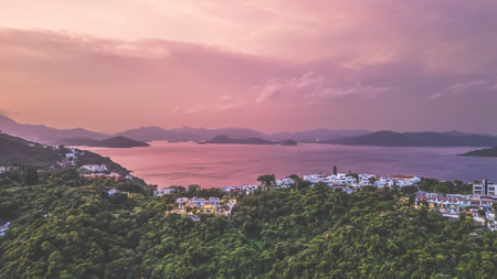 The TKO directors, July 25 2024 the villa district at Silverstrand Beach, hk,の写真素材