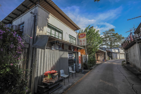 A village in the northern New Territories, Sept 18 2024の写真素材