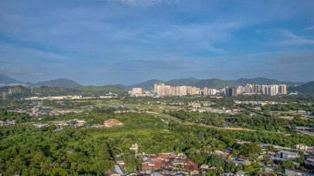 Sept 18 2024 Northern Metropolis Development in Lok Ma Chau,