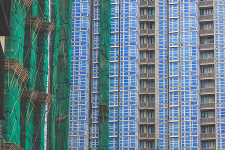 Nov 6 2024 Construction site and development in the city