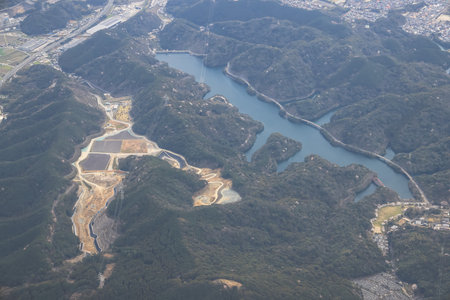 March 29 2025 view of a picturesque mountain landscape featuringの写真素材