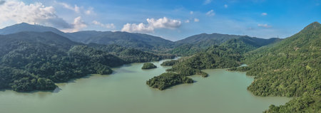 Peaceful nature views around Shing Mun Reservoir