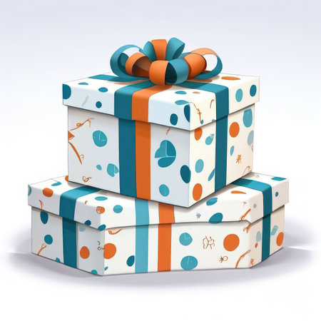 the AI Image Generator, Festive Gift Boxesの素材