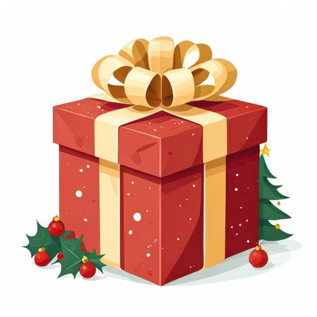 the AI Image Generator, Festive Gift Boxesの素材