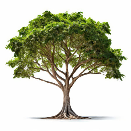 the AI Image Generator, Majestic Tree with Lush Green Foliageの素材