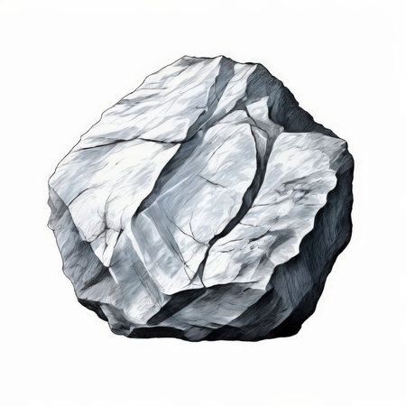 the AI Image Generator, Close-up Illustration of Realistic Rough Rock Textureの素材