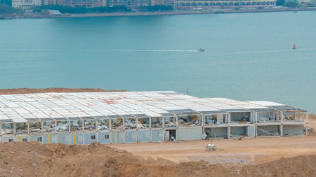 the Expansive Tseung Kwan O Area 137 Fill Bank Site