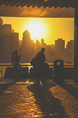 Scenic Hang Hau Neighborhood Featuring Modern Architecture and Community Life Nov 16 2025のeditorial素材