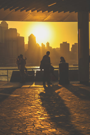 Scenic Hang Hau Neighborhood Featuring Modern Architecture and Community Life Nov 16 2025のeditorial素材