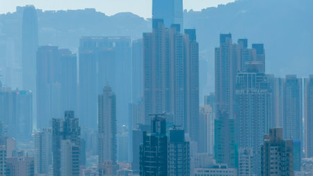 Dense smog covering skyline highlighting serious air pollution Dec 17 2025