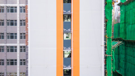 Modern public housing development under construction in Kai Tak Dec 25 2025