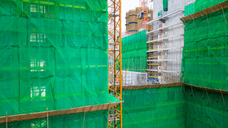 Modern public housing development under construction in Kai Tak Dec 25 2025