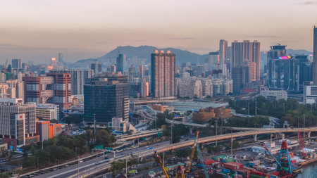 Under-construction T2 trunk highway connecting West Kowloon area Dec 24 2025