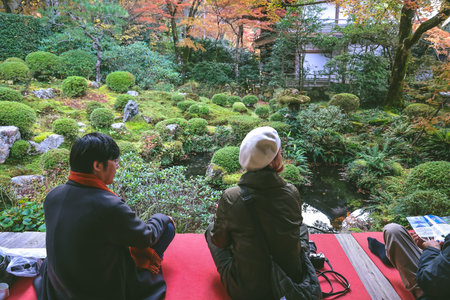 Konjiki Fudo Hall Golden Shrine in Sanzen in Temple Nov 23 2025のeditorial素材