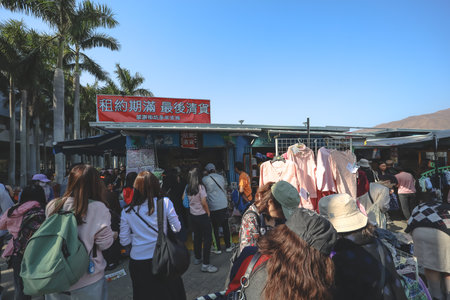 Jan 17 2026 Lively outdoor market showcases diverse goods and bustling community activity