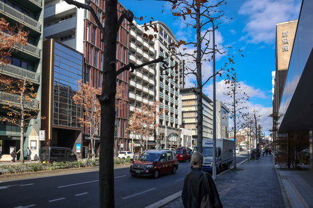 Contemporary business architecture in Kyoto Nov 29 2025のeditorial素材