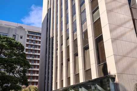 Contemporary business architecture in Kyoto central Nov 29 2025のeditorial素材