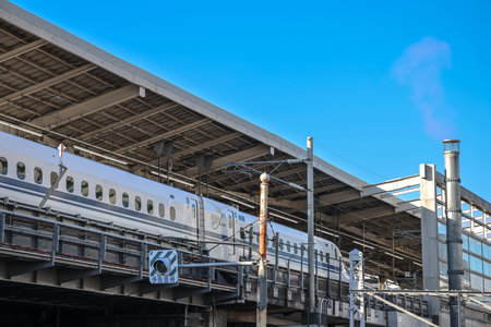 Modern railway system connecting Kyoto with major Japanese cities Nov 29 2025のeditorial素材