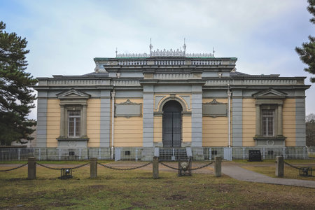 Historic art museum near Nara Park in Japan Nov 27 2025のeditorial素材