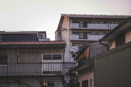 Traditional neighborhood with wooden houses and serene atmosphere Nov 26 2025