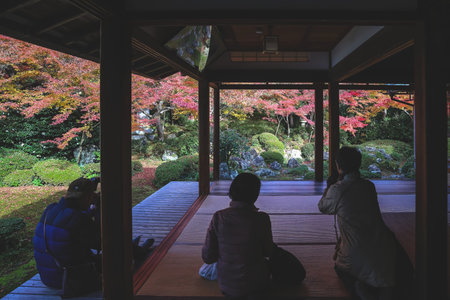 Historic Kyoto temple tea house embracing harmony with Zen garden Nov 24 2025