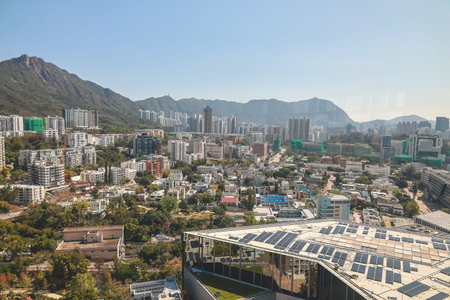 Kowloon Tong Urban Residential District Hong Kong March 16 2026のeditorial素材