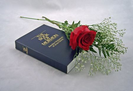 the book of mormon and one red rose