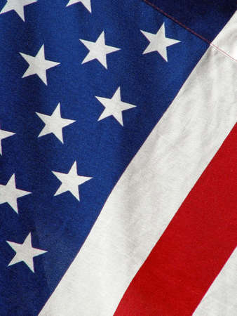 close-up view united states of america flag