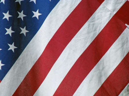 close-up view united states of america flag