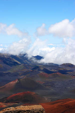 Beautiful Haleakala National Park Maui Island Hawaiiの写真素材
