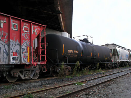 SAN FRANCISCO, CA - NOVEMBER 16: Union Pacific Railroad Locomotive Freight Train  November 16, 2012...