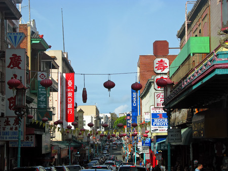 SAN FRANCISCO, CA - NOVEMBER 18:  The oldest Chinatown in North America 2012のeditorial素材