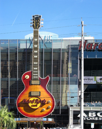 LAS VEGAS NEVADA USA   NOVEMBER 11: The Hard Rock Cafe in Las Vegas  2012のeditorial素材