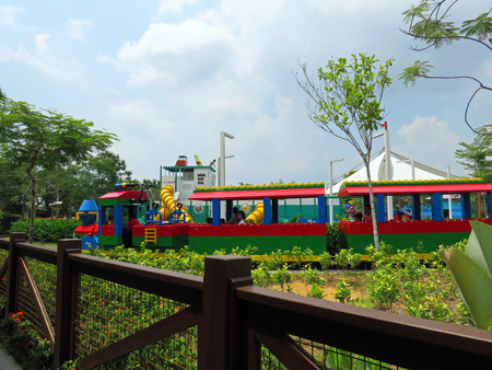 JOHOR MALAYSIA  - NOVEMBER 11: LEGOLAND Malaysia Resort 2014のeditorial素材